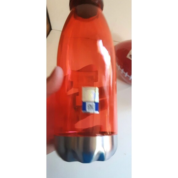 Texas Tech Red Raiders Foam Football & Reusable Water Bottle Sports Play Kids - Picture 5 of 6